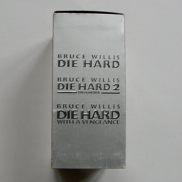 Die Hard Trilogy VHS Movie Box Set Bruce Willis Samuel L Jackson Collectible - Picture 6 of 10